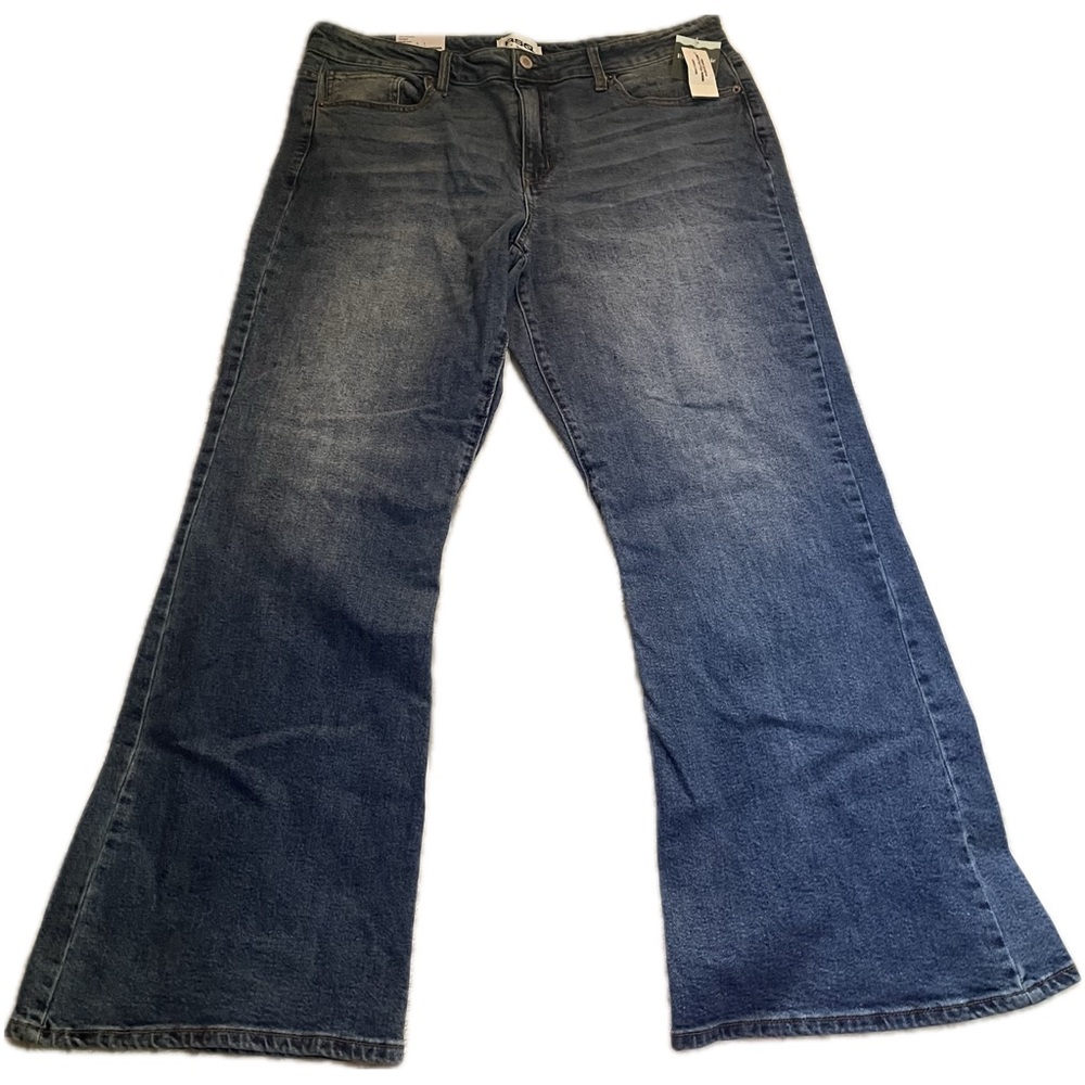 RSQ Dark Blue Low Rise Flare
